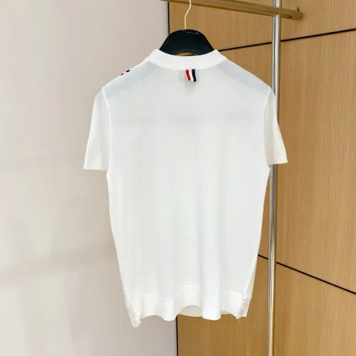 Replica Thom Browne TB T-Shirts Short Sleeved For Men #1430883 $52.00 USD for Wholesale