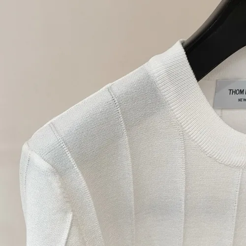 Replica Thom Browne TB T-Shirts Short Sleeved For Men #1430885 $52.00 USD for Wholesale