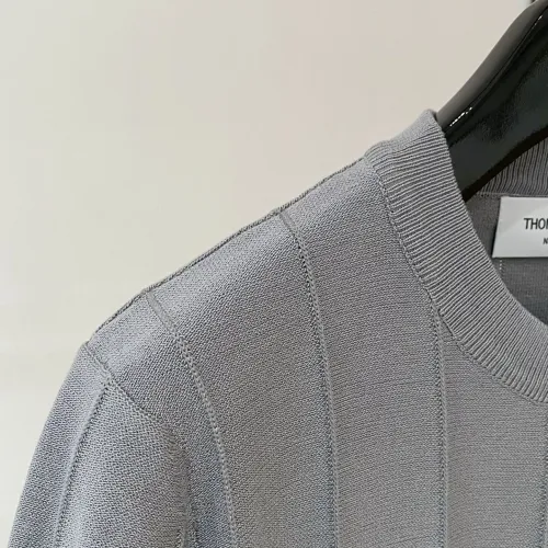 Replica Thom Browne TB T-Shirts Short Sleeved For Men #1430887 $52.00 USD for Wholesale