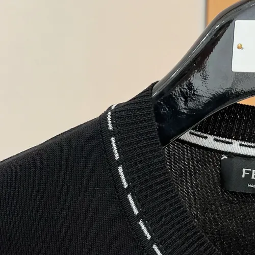 Replica Fendi T-Shirts Short Sleeved For Men #1430911 $52.00 USD for Wholesale