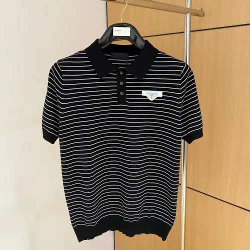 Prada T-Shirts Short Sleeved For Men #1430948 $56.00 USD, Wholesale Replica Prada T-Shirts