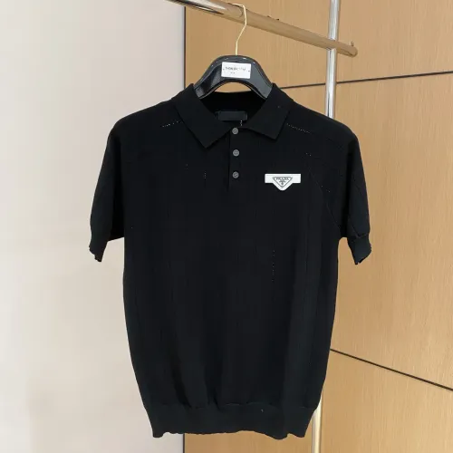 Prada T-Shirts Short Sleeved For Men #1430949 $56.00 USD, Wholesale Replica Prada T-Shirts