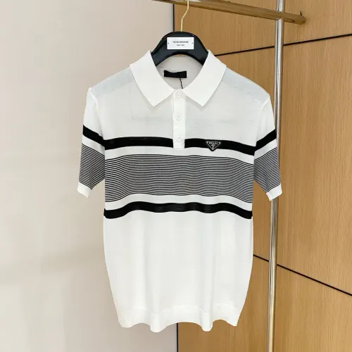 Prada T-Shirts Short Sleeved For Men #1430959 $56.00 USD, Wholesale Replica Prada T-Shirts