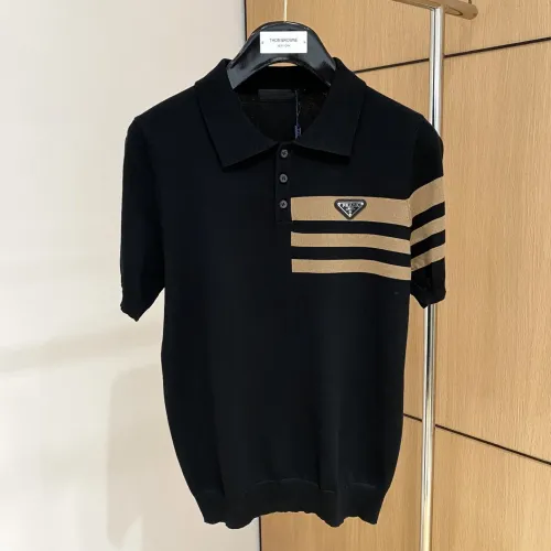 Prada T-Shirts Short Sleeved For Men #1430962 $56.00 USD, Wholesale Replica Prada T-Shirts