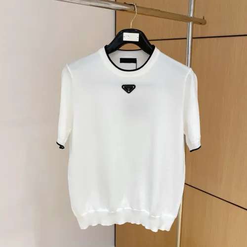 Prada T-Shirts Short Sleeved For Men #1430967 $52.00 USD, Wholesale Replica Prada T-Shirts