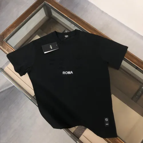 Fendi T-Shirts Short Sleeved For Unisex #1431131 $34.00 USD, Wholesale Replica Fendi T-Shirts