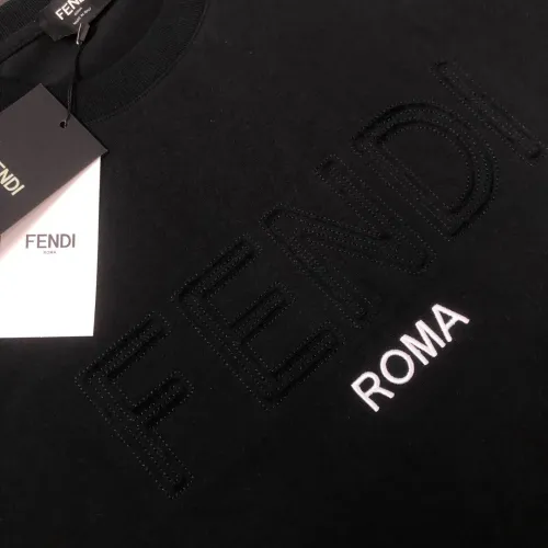 Replica Fendi T-Shirts Short Sleeved For Unisex #1431131 $34.00 USD for Wholesale