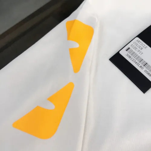Replica Fendi T-Shirts Short Sleeved For Unisex #1431136 $34.00 USD for Wholesale