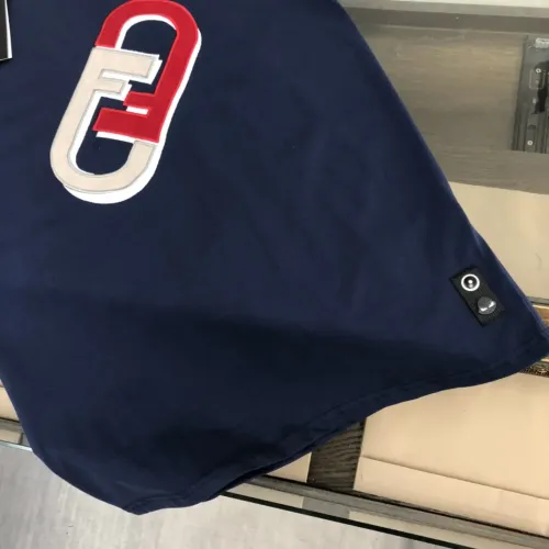 Replica Fendi T-Shirts Short Sleeved For Unisex #1431140 $34.00 USD for Wholesale