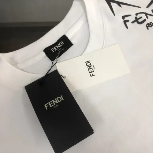Replica Fendi T-Shirts Short Sleeved For Unisex #1431144 $34.00 USD for Wholesale