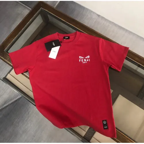 Fendi T-Shirts Short Sleeved For Unisex #1431147 $34.00 USD, Wholesale Replica Fendi T-Shirts