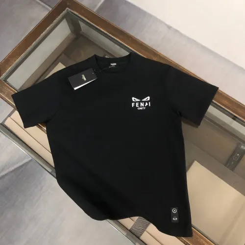 Fendi T-Shirts Short Sleeved For Unisex #1431148 $34.00 USD, Wholesale Replica Fendi T-Shirts