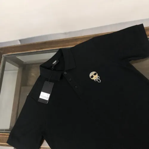 Replica Fendi T-Shirts Short Sleeved For Unisex #1431158 $34.00 USD for Wholesale