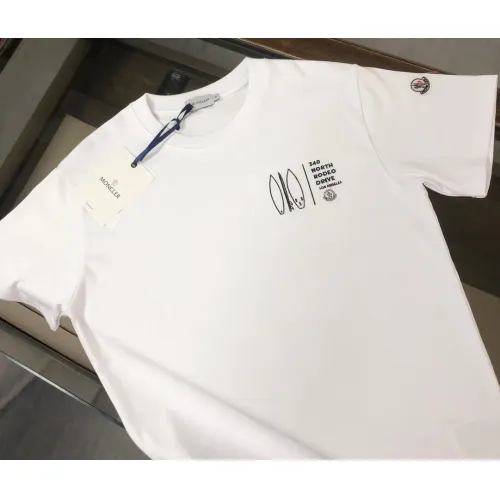 Replica Moncler T-Shirts Short Sleeved For Unisex #1431183 $34.00 USD for Wholesale