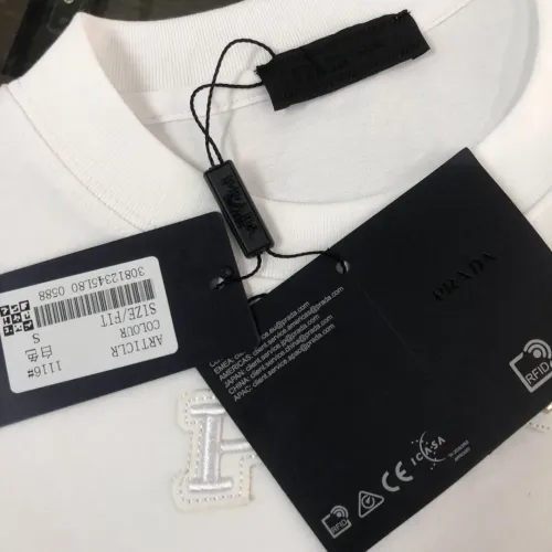 Replica Prada T-Shirts Short Sleeved For Unisex #1431216 $34.00 USD for Wholesale