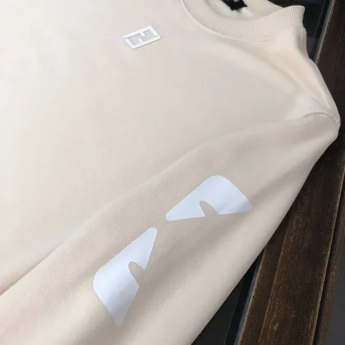 Replica Fendi Hoodies Long Sleeved For Unisex #1431223 $42.00 USD for Wholesale