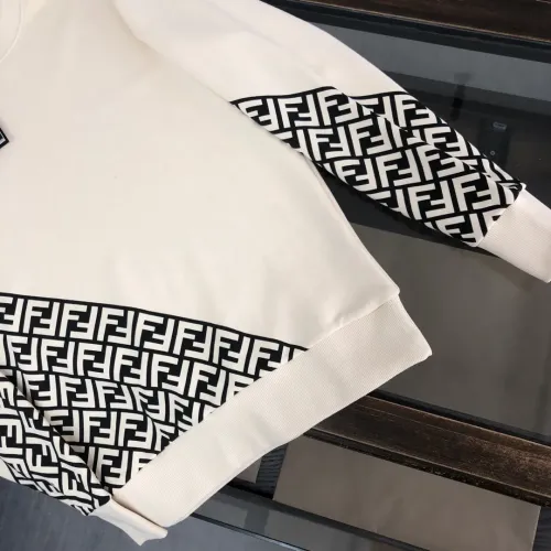 Replica Fendi Hoodies Long Sleeved For Unisex #1431225 $45.00 USD for Wholesale