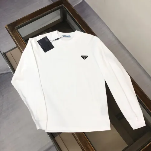 Prada Hoodies Long Sleeved For Unisex #1431324 $38.00 USD, Wholesale Replica Prada Hoodies