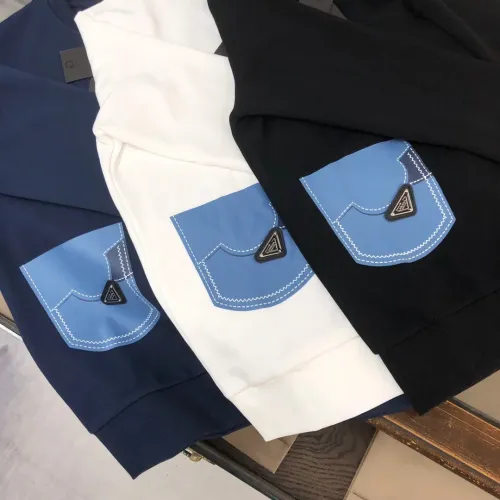 Replica Prada Hoodies Long Sleeved For Unisex #1431331 $42.00 USD for Wholesale