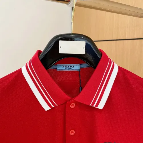 Replica Prada T-Shirts Short Sleeved For Men #1431401 $48.00 USD for Wholesale