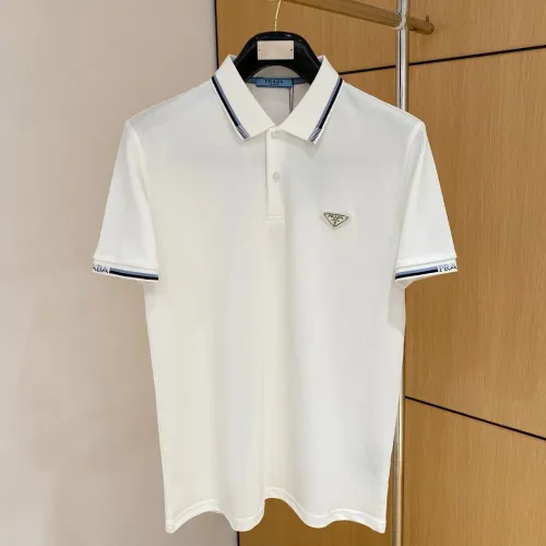 Prada T-Shirts Short Sleeved For Men #1431403 $48.00 USD, Wholesale Replica Prada T-Shirts