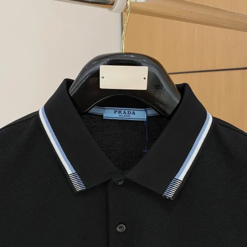 Replica Prada T-Shirts Short Sleeved For Men #1431405 $48.00 USD for Wholesale