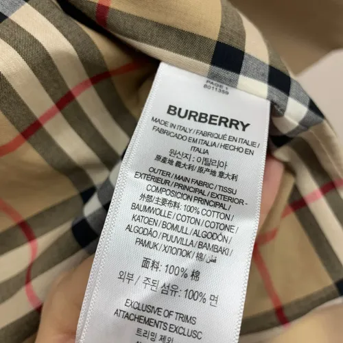 Replica Burberry Trench Coat Long Sleeved For Women #1431443 $132.00 USD for Wholesale