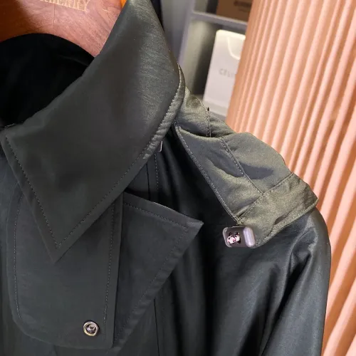 Replica Burberry Trench Coat Long Sleeved For Women #1431448 $132.00 USD for Wholesale