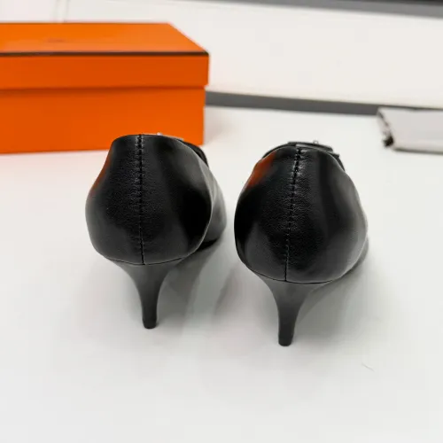 Replica Hermes High-Heeled Shoes For Women #1431682 $98.00 USD for Wholesale