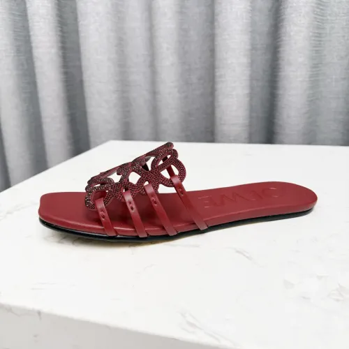Replica LOEWE Slippers For Women #1431689 $85.00 USD for Wholesale