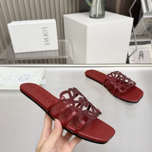Replica LOEWE Slippers For Women #1431689 $85.00 USD for Wholesale
