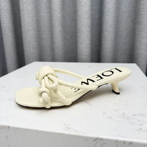 Replica LOEWE Slippers For Women #1431708 $85.00 USD for Wholesale