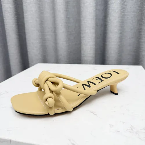 Replica LOEWE Slippers For Women #1431710 $85.00 USD for Wholesale