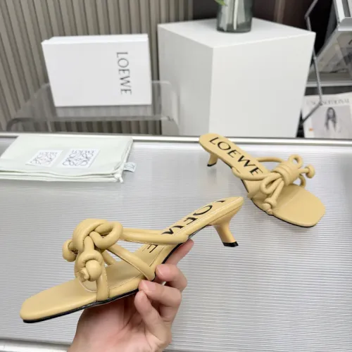 Replica LOEWE Slippers For Women #1431710 $85.00 USD for Wholesale