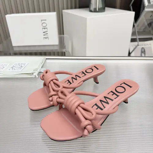 Replica LOEWE Slippers For Women #1431711 $85.00 USD for Wholesale