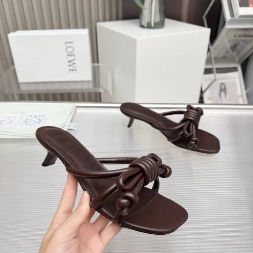 Replica LOEWE Slippers For Women #1431713 $85.00 USD for Wholesale