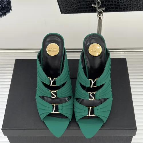 Replica Yves Saint Laurent YSL Slippers For Women #1431730 $115.00 USD for Wholesale