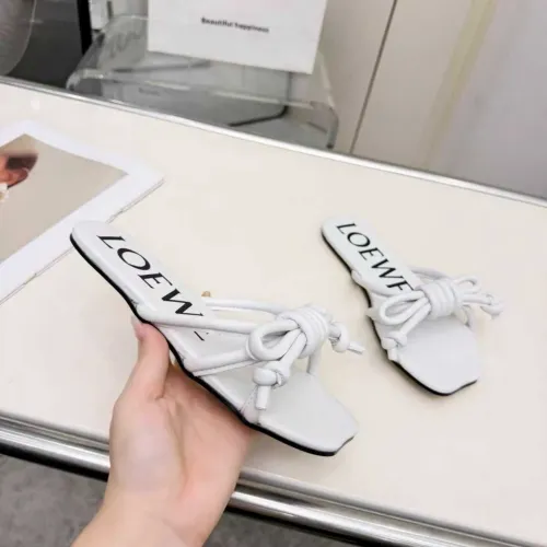 Replica LOEWE Slippers For Women #1431768 $76.00 USD for Wholesale