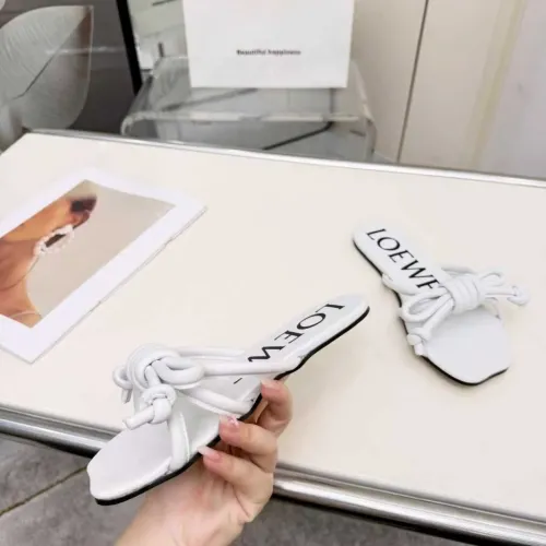 Replica LOEWE Slippers For Women #1431768 $76.00 USD for Wholesale