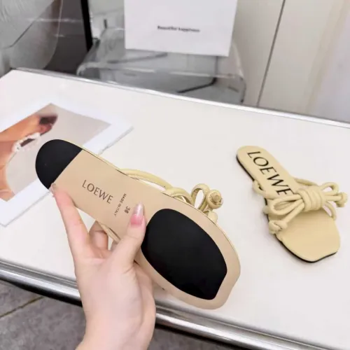 Replica LOEWE Slippers For Women #1431769 $76.00 USD for Wholesale