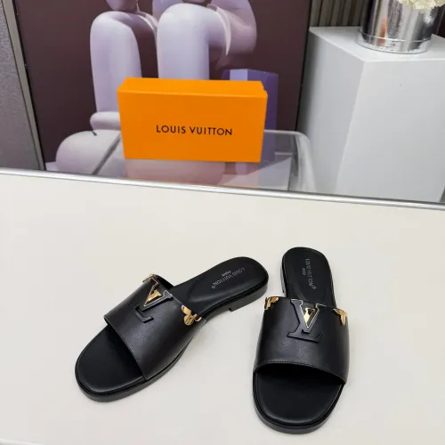 Louis Vuitton Slippers For Women #1431783 $85.00 USD, Wholesale Replica Louis Vuitton Slippers