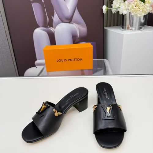 Louis Vuitton Slippers For Women #1431786 $92.00 USD, Wholesale Replica Louis Vuitton Slippers