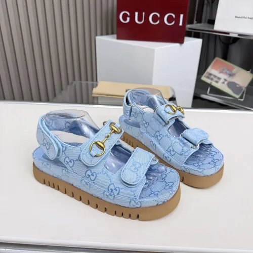 Replica Gucci Sandal For Women #1431802 $85.00 USD for Wholesale