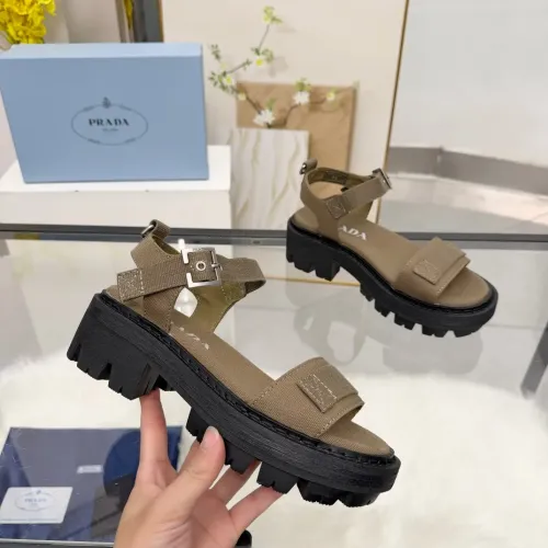 Replica Prada Sandal For Women #1431828 $98.00 USD for Wholesale