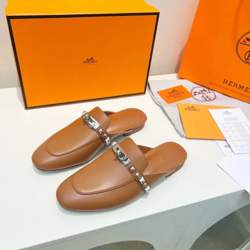 Hermes Slippers For Women #1431894 $100.00 USD, Wholesale Replica Hermes Slippers