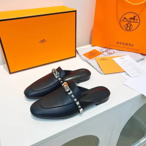 Hermes Slippers For Women #1431895 $100.00 USD, Wholesale Replica Hermes Slippers