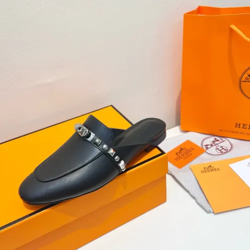 Replica Hermes Slippers For Women #1431895 $100.00 USD for Wholesale