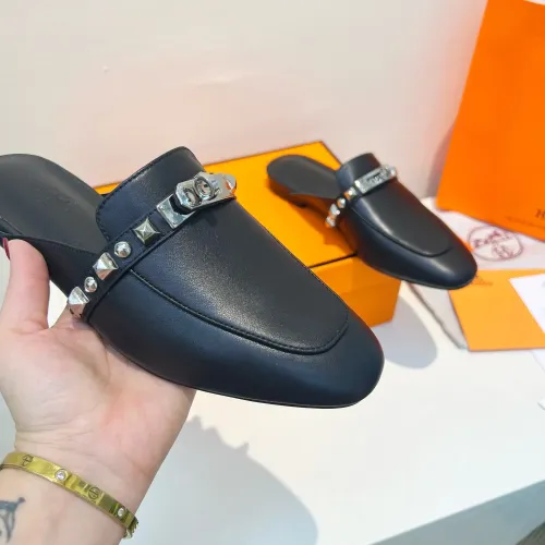 Replica Hermes Slippers For Women #1431895 $100.00 USD for Wholesale