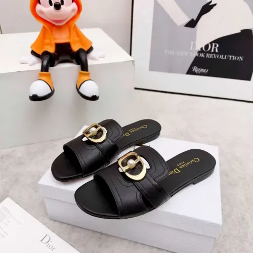 Christian Dior Slippers For Women #1431898 $82.00 USD, Wholesale Replica Christian Dior Slippers