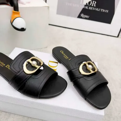 Replica Christian Dior Slippers For Women #1431898 $82.00 USD for Wholesale